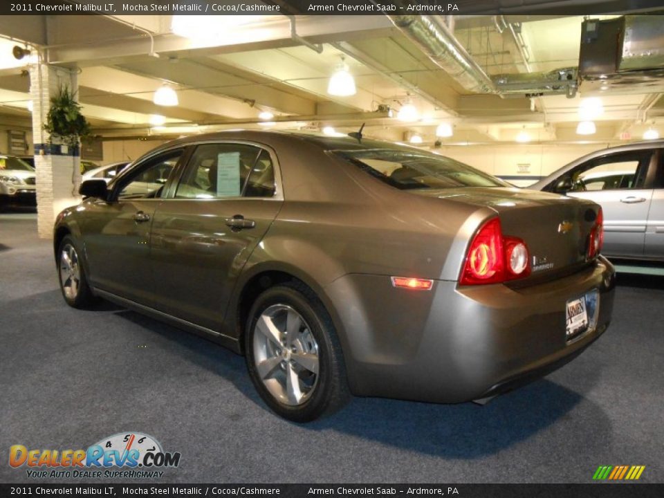 2011 Chevrolet Malibu LT Mocha Steel Metallic / Cocoa/Cashmere Photo #7