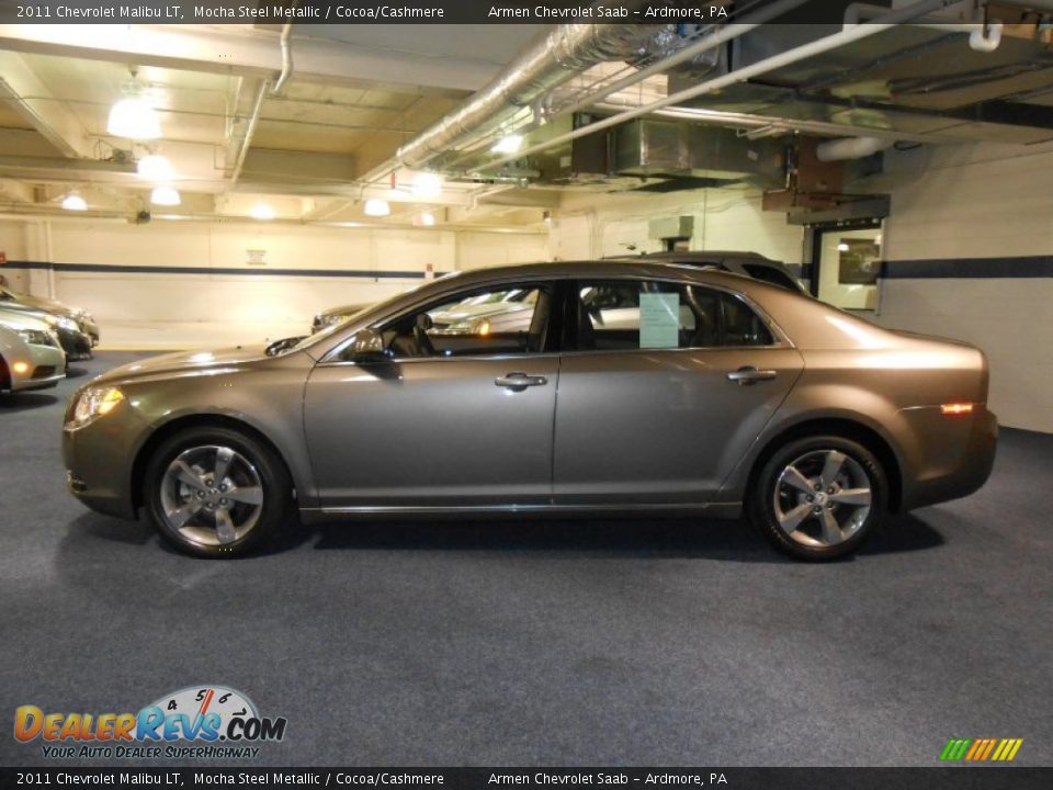 2011 Chevrolet Malibu LT Mocha Steel Metallic / Cocoa/Cashmere Photo #8
