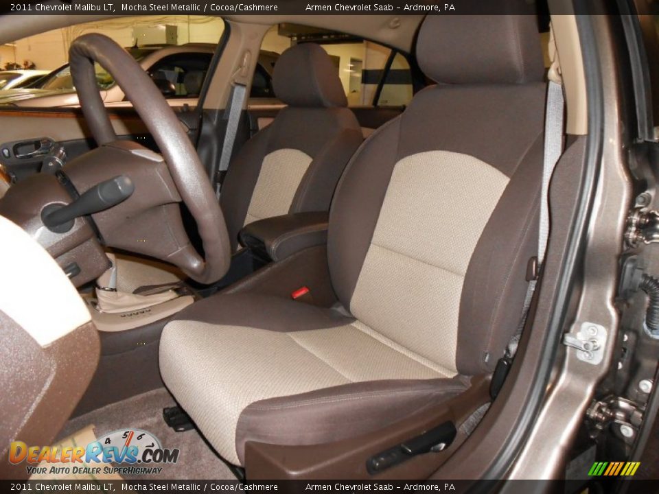 2011 Chevrolet Malibu LT Mocha Steel Metallic / Cocoa/Cashmere Photo #11