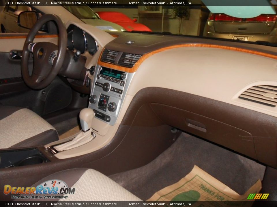 2011 Chevrolet Malibu LT Mocha Steel Metallic / Cocoa/Cashmere Photo #12