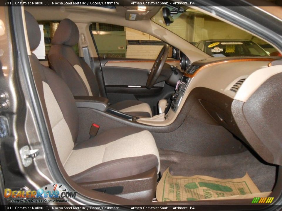 2011 Chevrolet Malibu LT Mocha Steel Metallic / Cocoa/Cashmere Photo #13