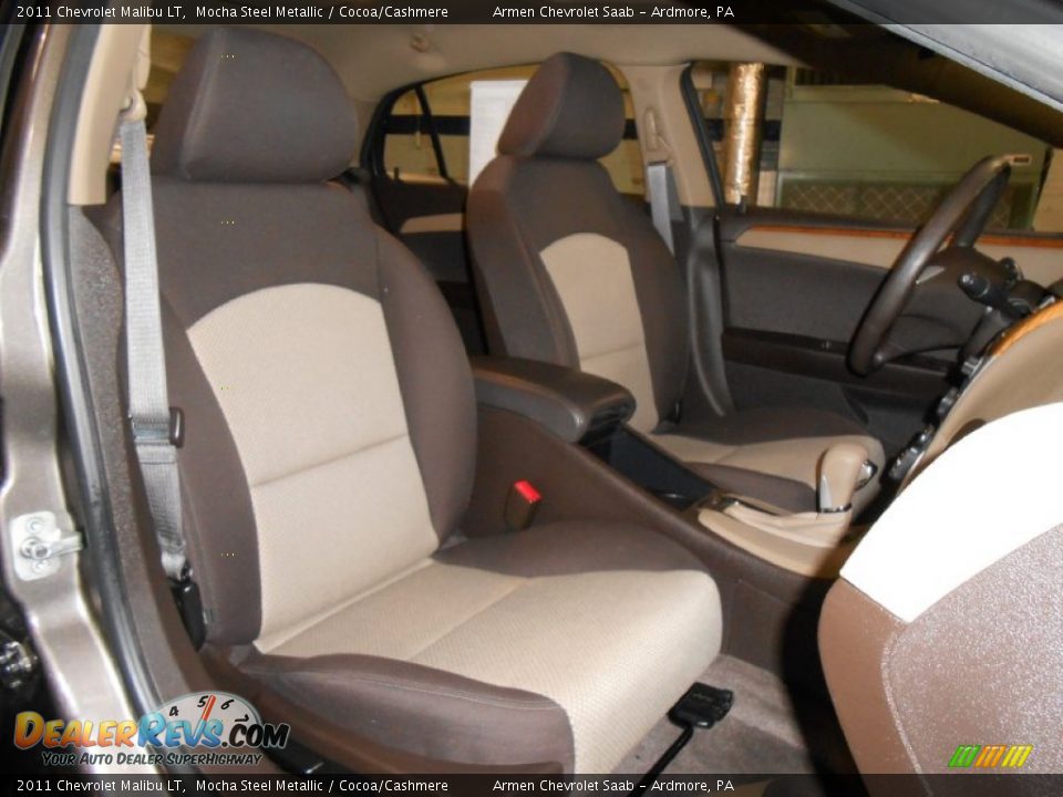 2011 Chevrolet Malibu LT Mocha Steel Metallic / Cocoa/Cashmere Photo #14