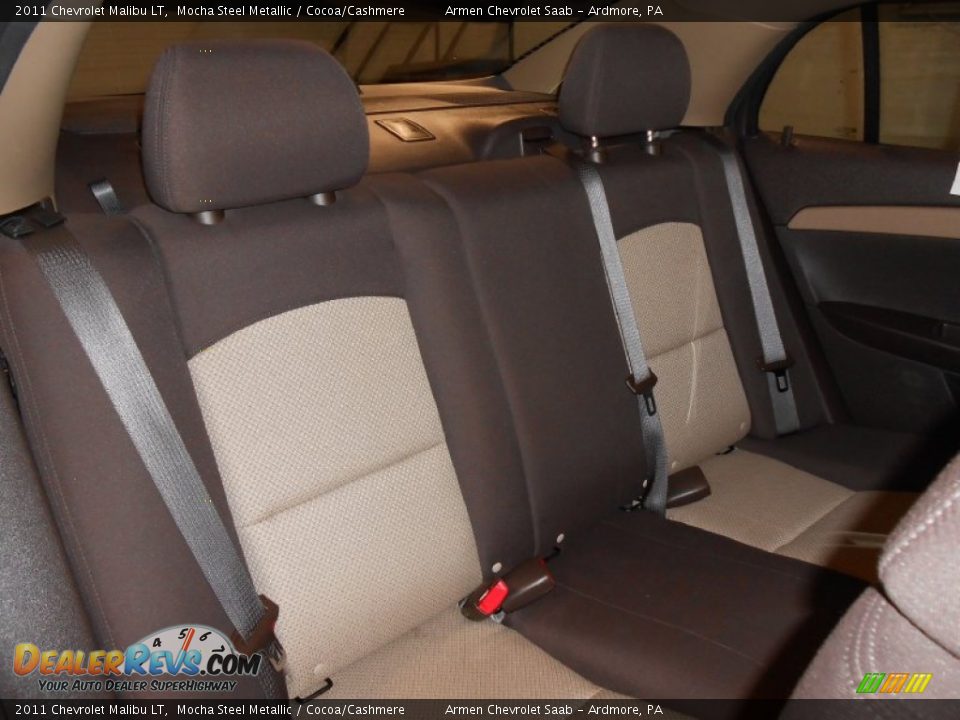 2011 Chevrolet Malibu LT Mocha Steel Metallic / Cocoa/Cashmere Photo #15