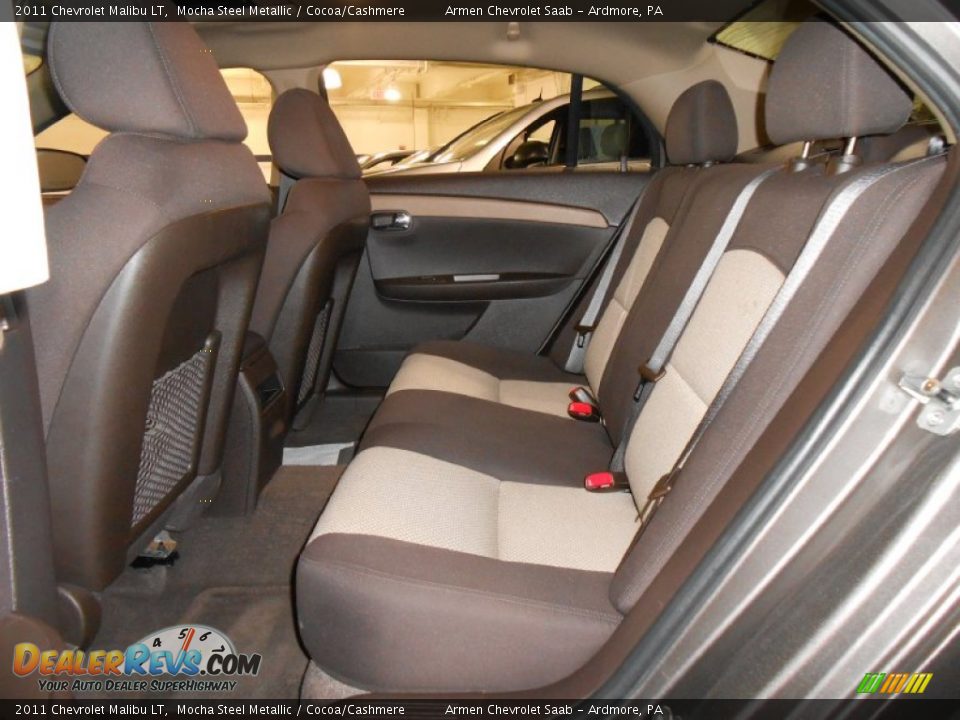 2011 Chevrolet Malibu LT Mocha Steel Metallic / Cocoa/Cashmere Photo #17