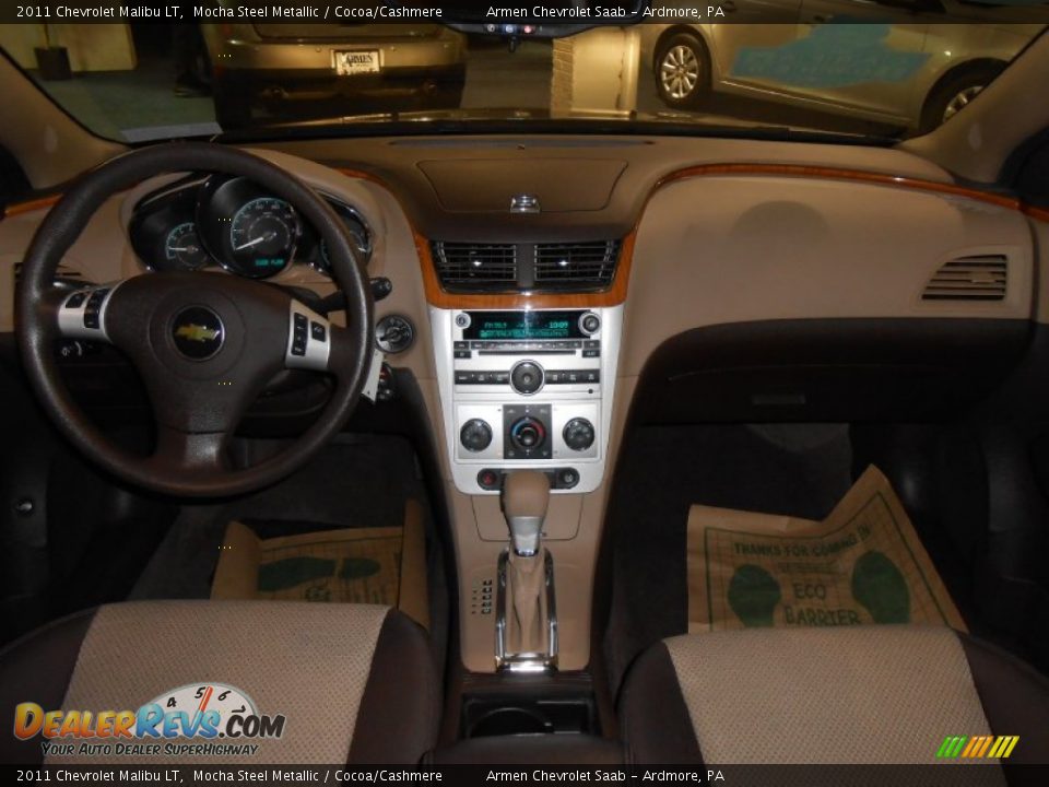 2011 Chevrolet Malibu LT Mocha Steel Metallic / Cocoa/Cashmere Photo #18