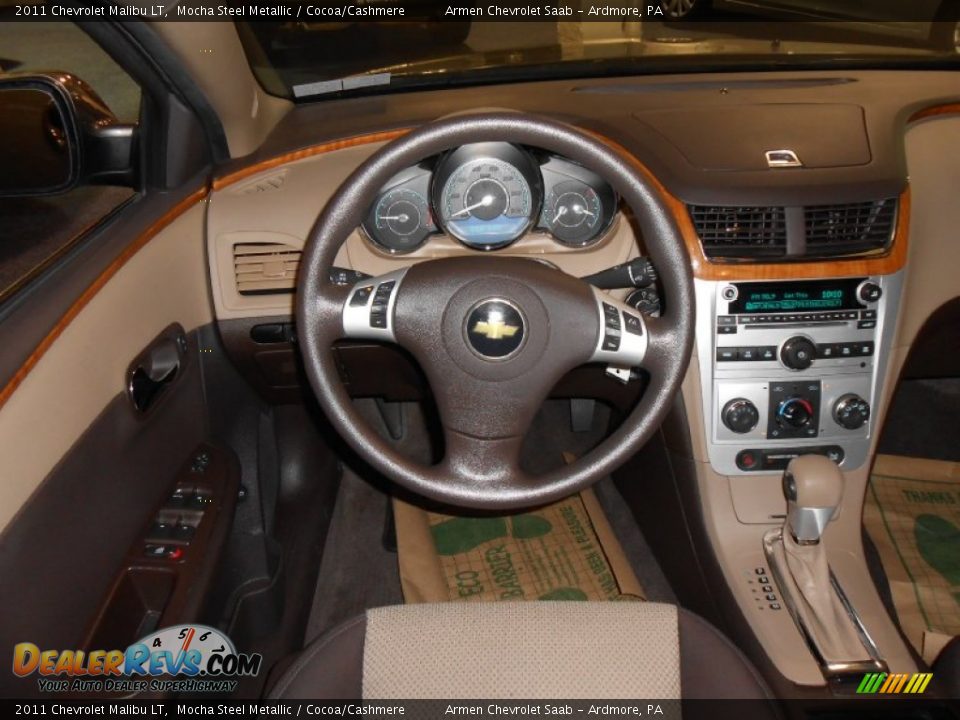 2011 Chevrolet Malibu LT Mocha Steel Metallic / Cocoa/Cashmere Photo #19