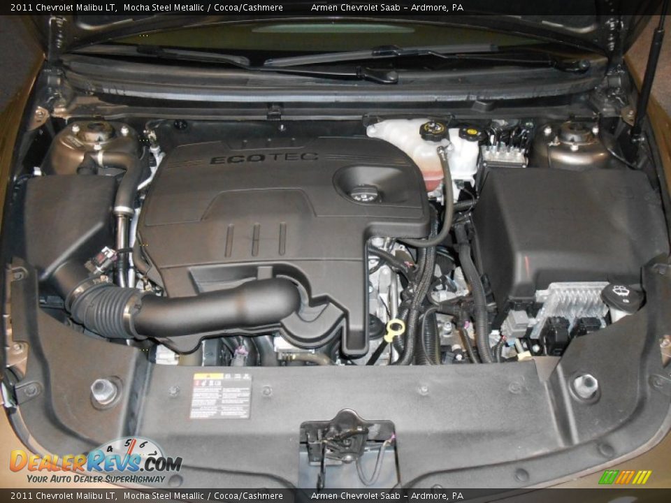 2011 Chevrolet Malibu LT Mocha Steel Metallic / Cocoa/Cashmere Photo #20