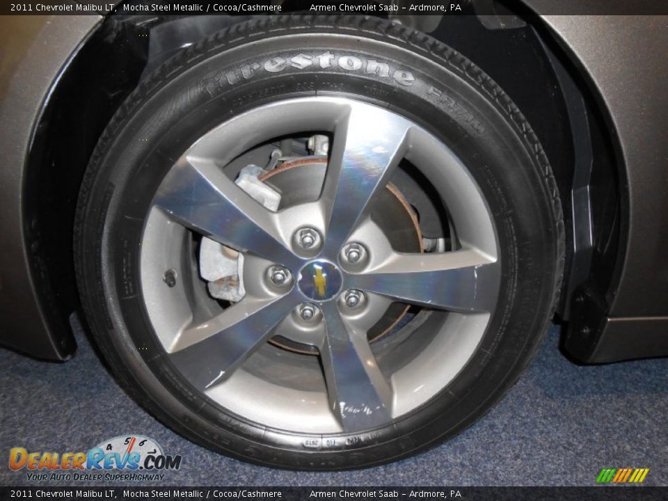 2011 Chevrolet Malibu LT Mocha Steel Metallic / Cocoa/Cashmere Photo #21