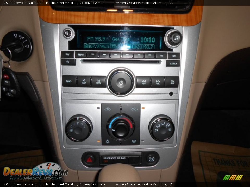 2011 Chevrolet Malibu LT Mocha Steel Metallic / Cocoa/Cashmere Photo #23