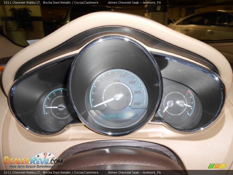 2011 Chevrolet Malibu LT Mocha Steel Metallic / Cocoa/Cashmere Photo #25
