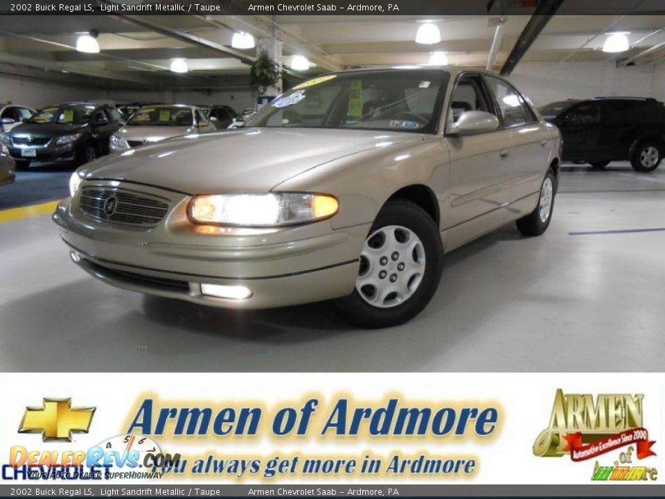 2002 Buick Regal LS Light Sandrift Metallic / Taupe Photo #1