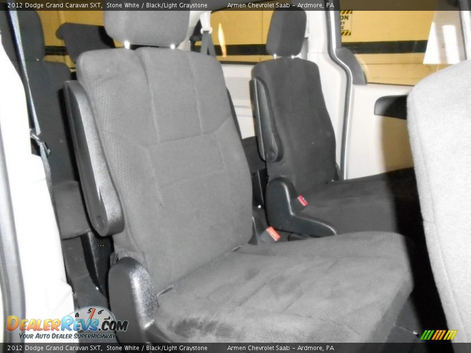 2012 Dodge Grand Caravan SXT Stone White / Black/Light Graystone Photo #15