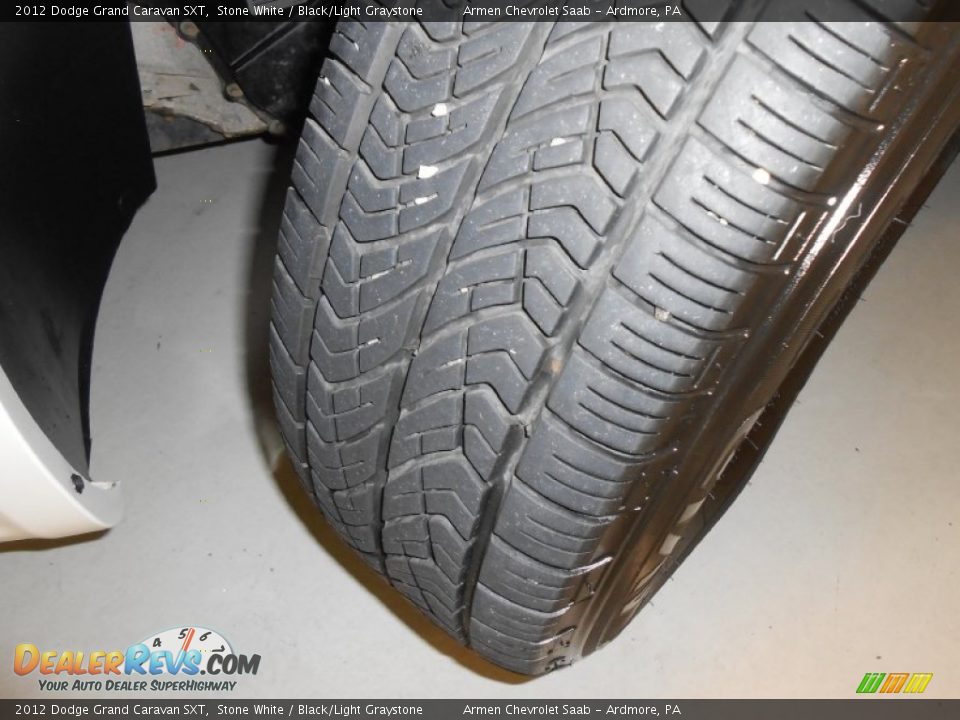 2012 Dodge Grand Caravan SXT Stone White / Black/Light Graystone Photo #22