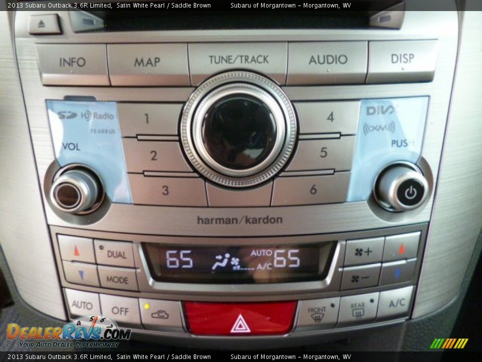 Controls of 2013 Subaru Outback 3.6R Limited Photo #19