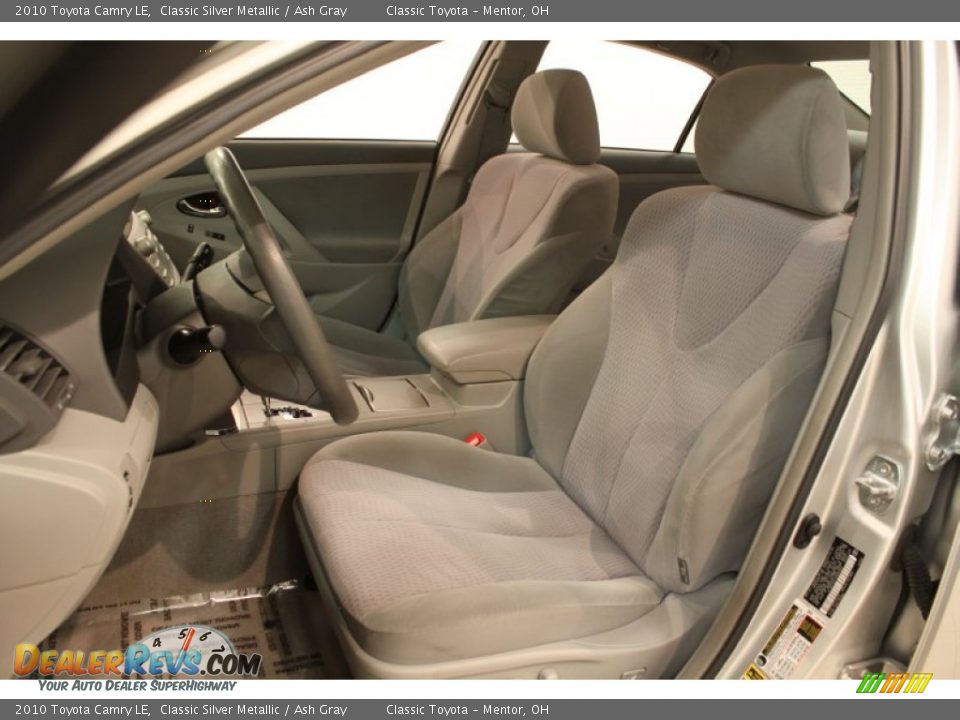 2010 Toyota Camry LE Classic Silver Metallic / Ash Gray Photo #5