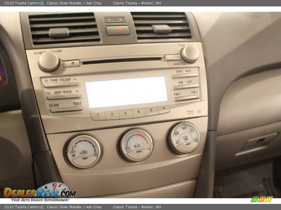 2010 Toyota Camry LE Classic Silver Metallic / Ash Gray Photo #8