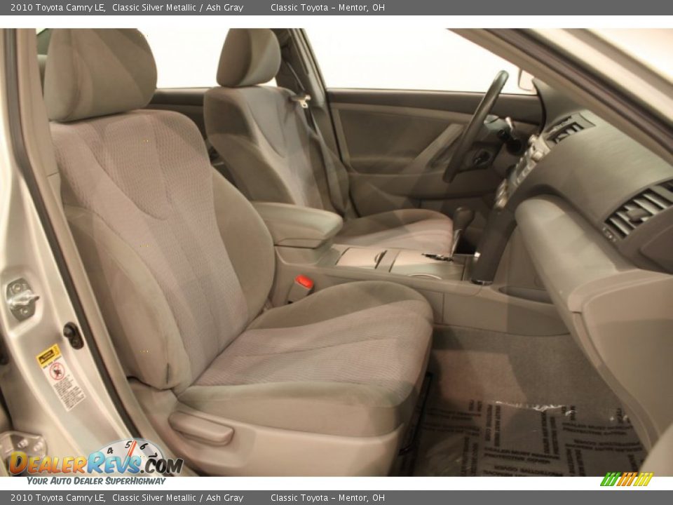 2010 Toyota Camry LE Classic Silver Metallic / Ash Gray Photo #10