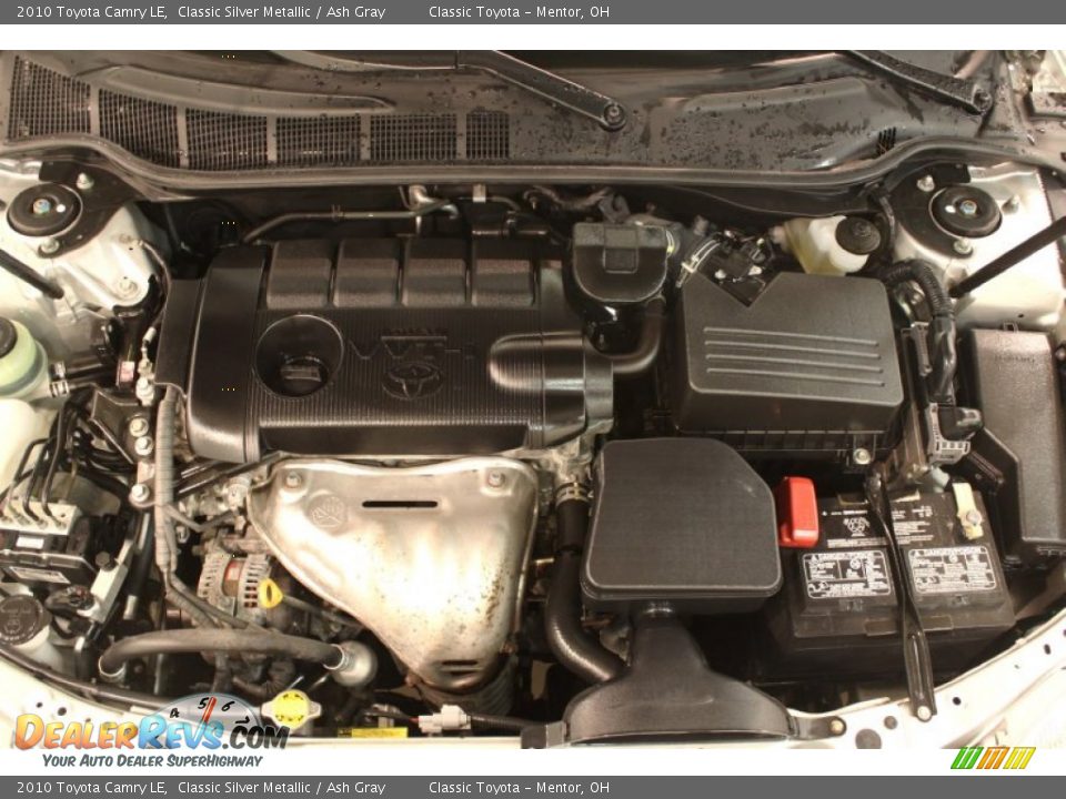 2010 Toyota Camry LE Classic Silver Metallic / Ash Gray Photo #14