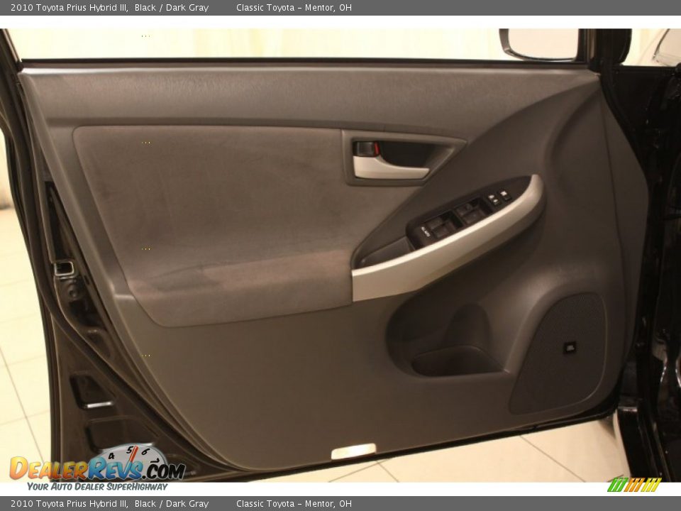 2010 Toyota Prius Hybrid III Black / Dark Gray Photo #4
