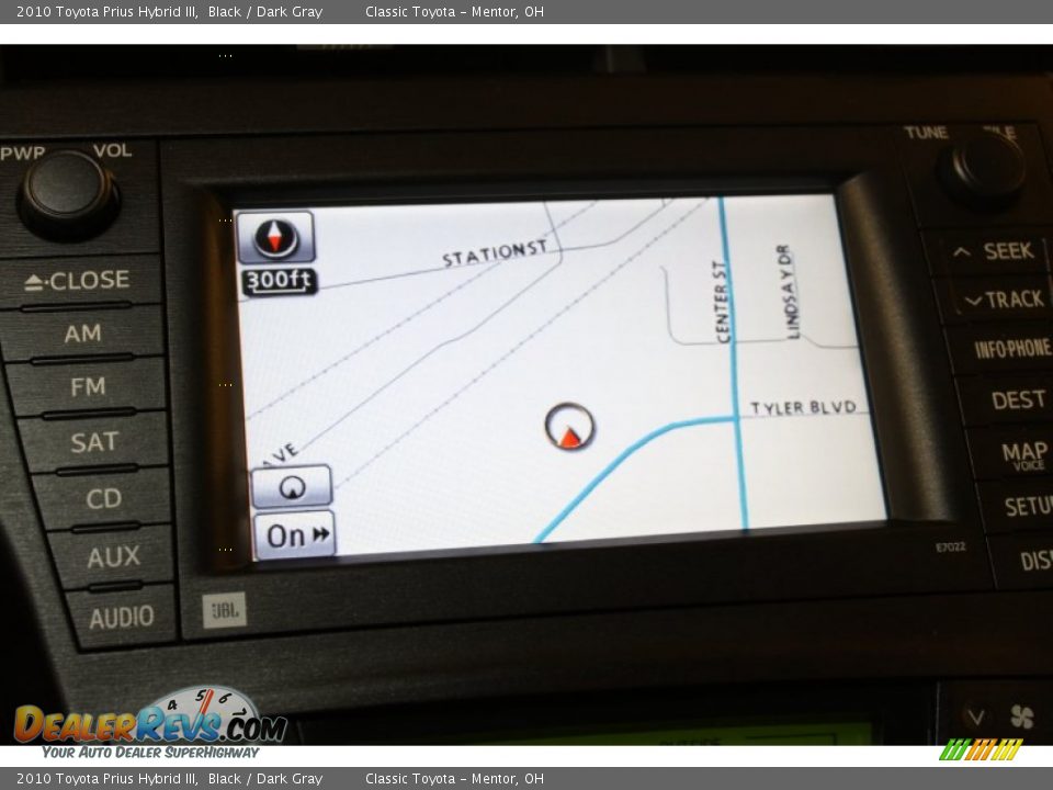 2010 Toyota Prius Hybrid III Black / Dark Gray Photo #19