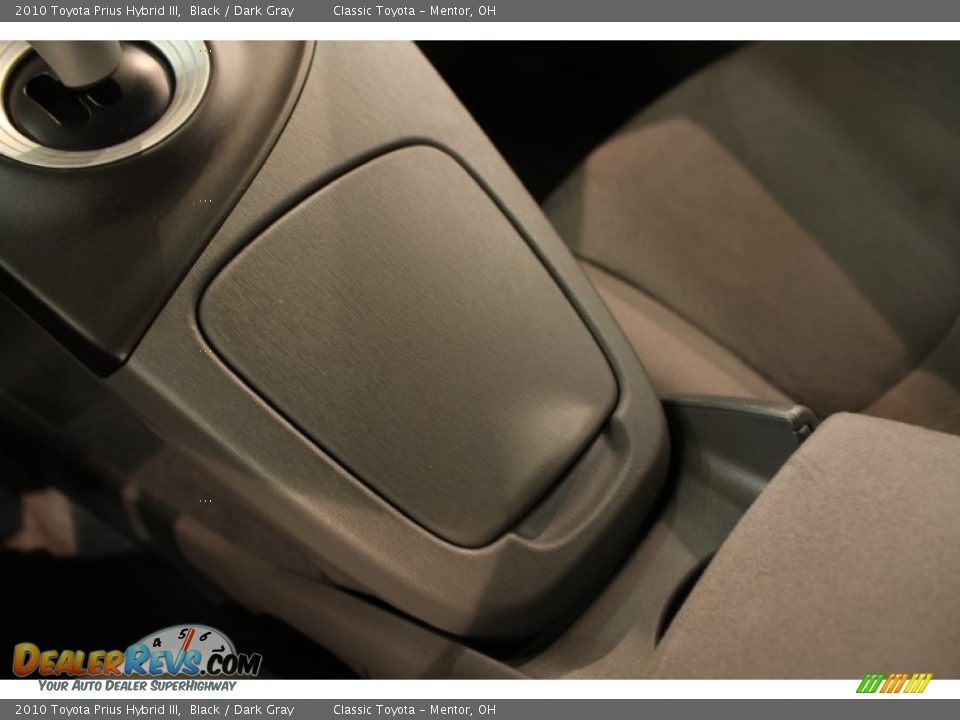 2010 Toyota Prius Hybrid III Black / Dark Gray Photo #24
