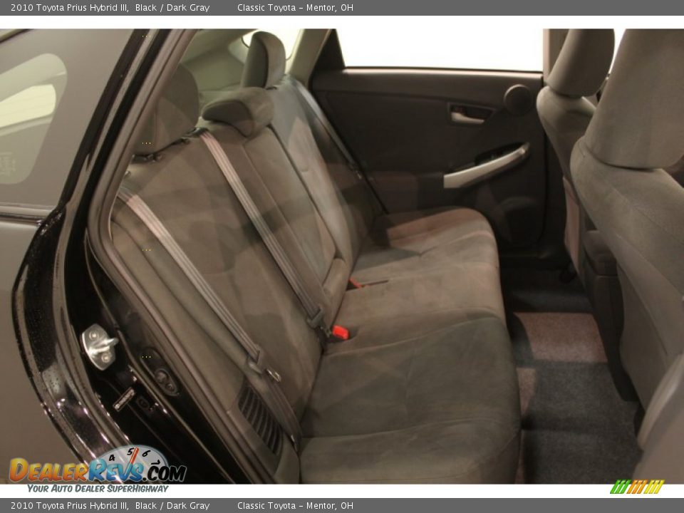 2010 Toyota Prius Hybrid III Black / Dark Gray Photo #27