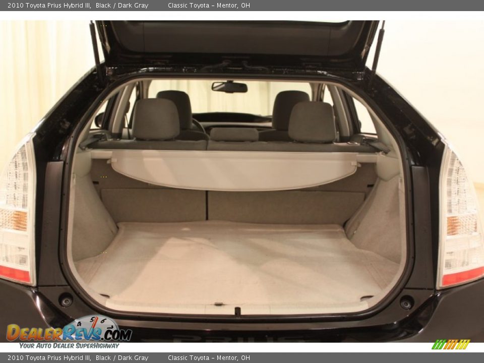 2010 Toyota Prius Hybrid III Black / Dark Gray Photo #29