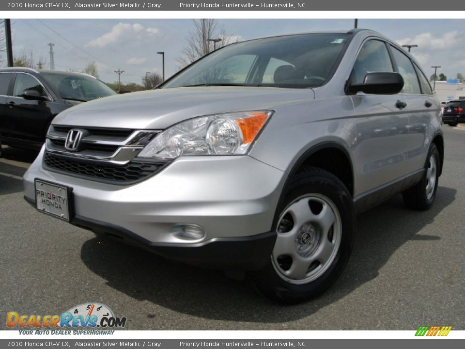 2010 Honda CR-V LX Alabaster Silver Metallic / Gray Photo #1