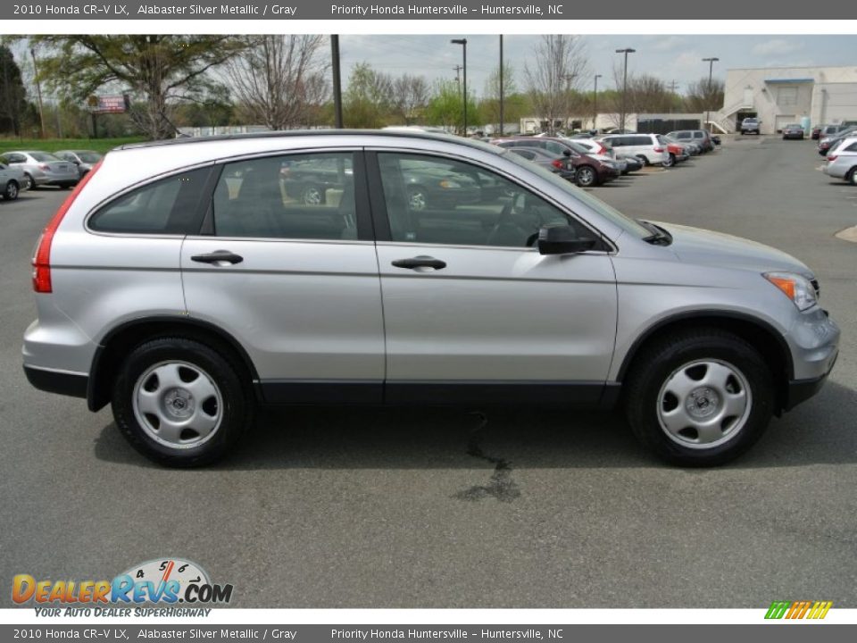 Alabaster Silver Metallic 2010 Honda CR-V LX Photo #6