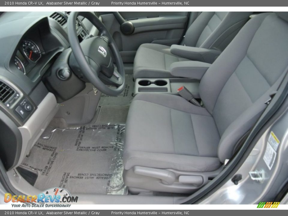 Front Seat of 2010 Honda CR-V LX Photo #8