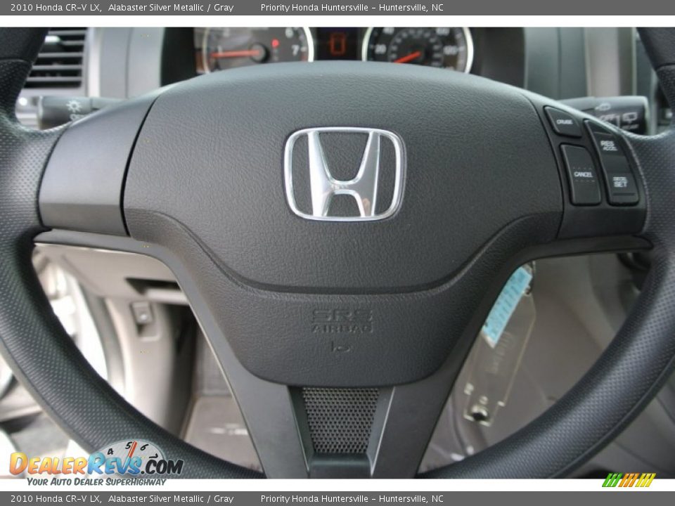2010 Honda CR-V LX Steering Wheel Photo #15
