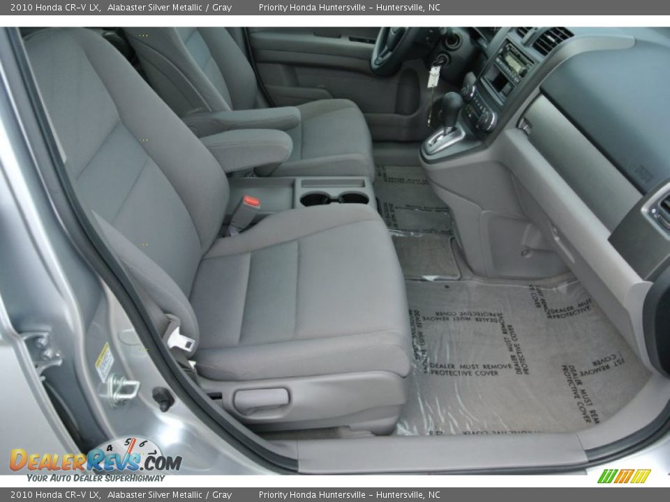 Front Seat of 2010 Honda CR-V LX Photo #19