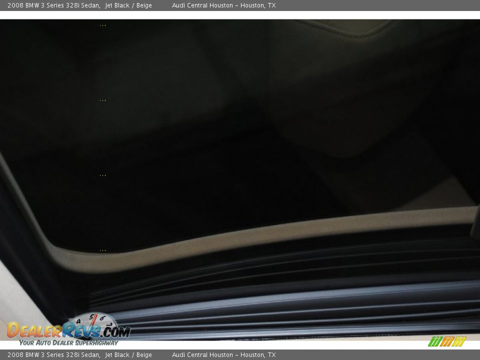 2008 BMW 3 Series 328i Sedan Jet Black / Beige Photo #19