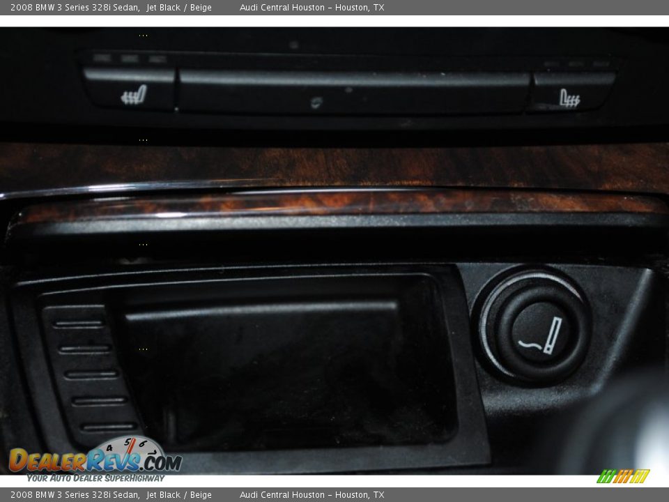 2008 BMW 3 Series 328i Sedan Jet Black / Beige Photo #22