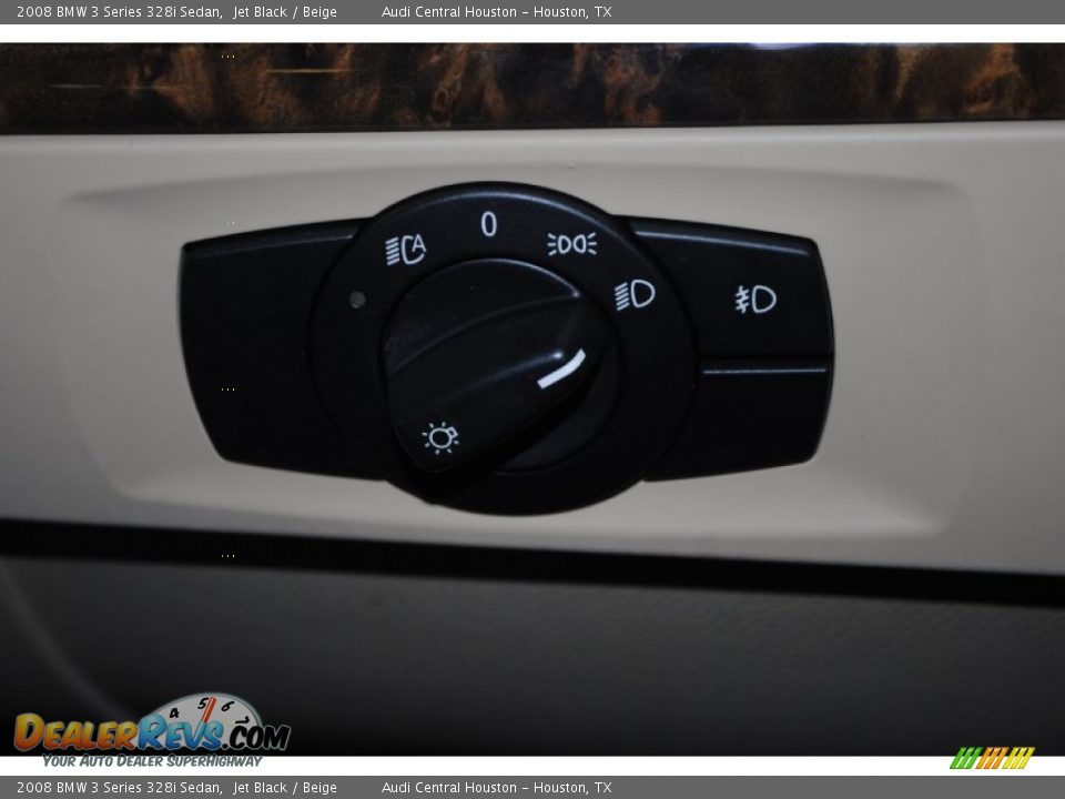 2008 BMW 3 Series 328i Sedan Jet Black / Beige Photo #28