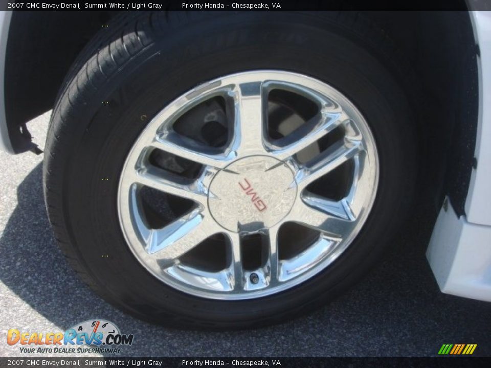 2007 GMC Envoy Denali Summit White / Light Gray Photo #20