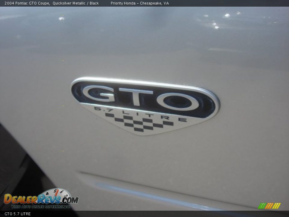GTO 5.7 LITRE - 2004 Pontiac GTO