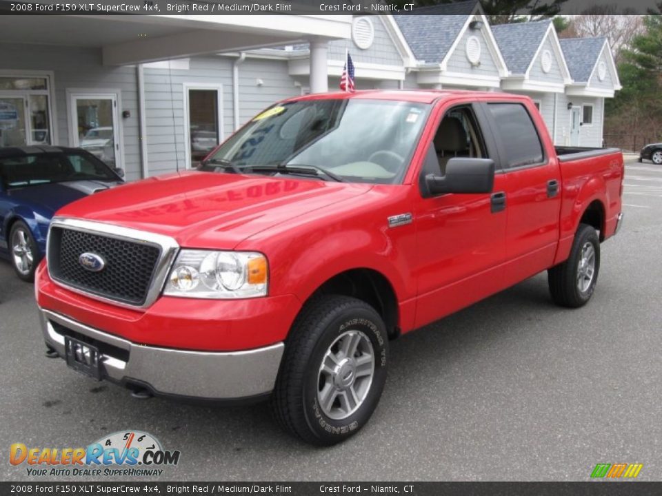 Front 3/4 View of 2008 Ford F150 XLT SuperCrew 4x4 Photo #3
