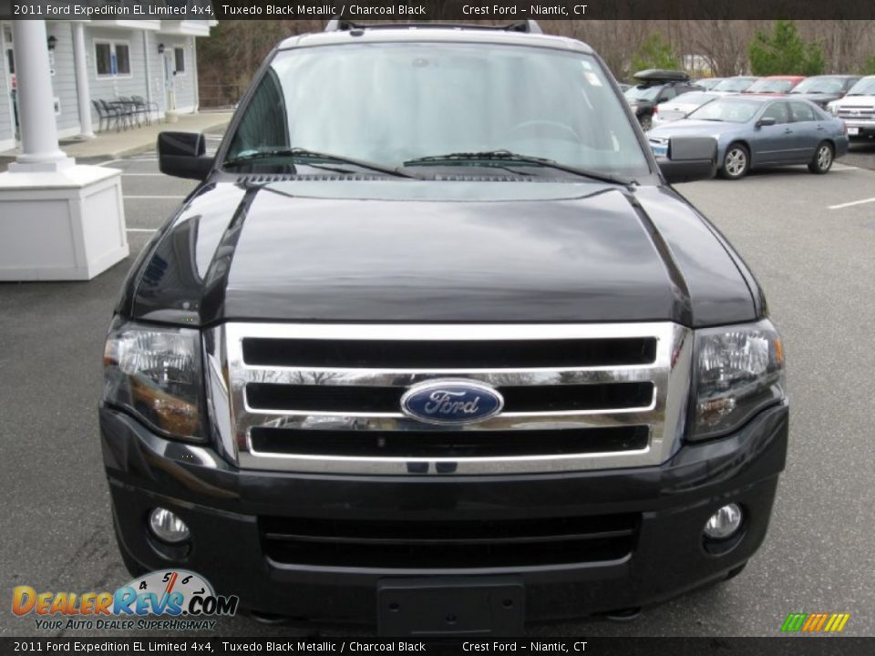 2011 Ford Expedition EL Limited 4x4 Tuxedo Black Metallic / Charcoal Black Photo #2