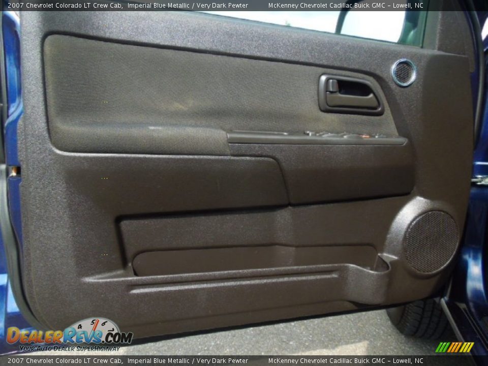 2007 Chevrolet Colorado LT Crew Cab Imperial Blue Metallic / Very Dark Pewter Photo #10