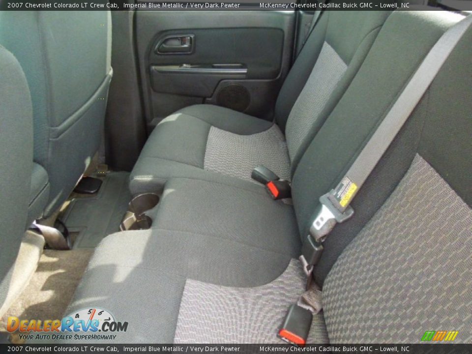 2007 Chevrolet Colorado LT Crew Cab Imperial Blue Metallic / Very Dark Pewter Photo #15