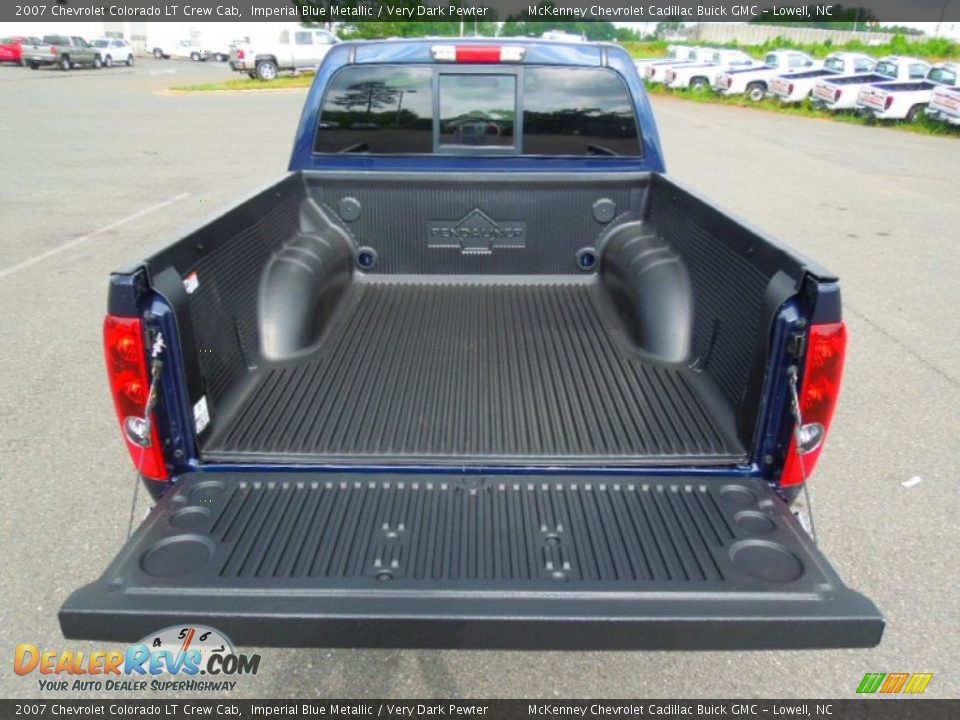 2007 Chevrolet Colorado LT Crew Cab Imperial Blue Metallic / Very Dark Pewter Photo #18