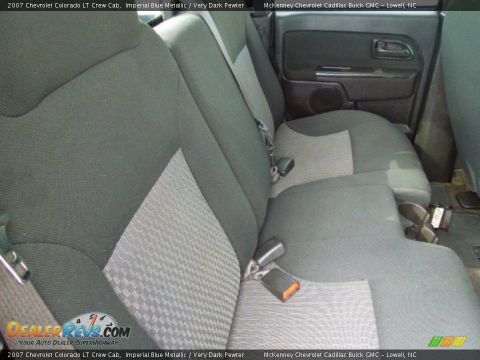 2007 Chevrolet Colorado LT Crew Cab Imperial Blue Metallic / Very Dark Pewter Photo #19