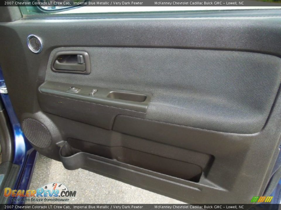 2007 Chevrolet Colorado LT Crew Cab Imperial Blue Metallic / Very Dark Pewter Photo #22