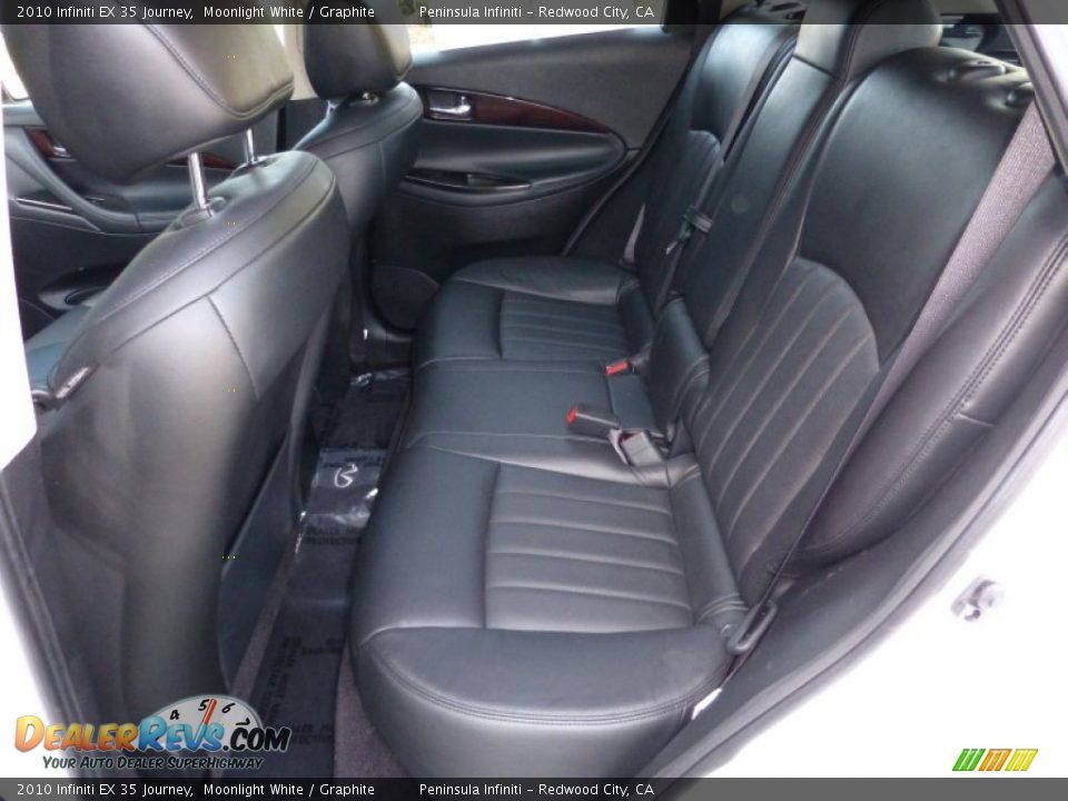 2010 Infiniti EX 35 Journey Moonlight White / Graphite Photo #13