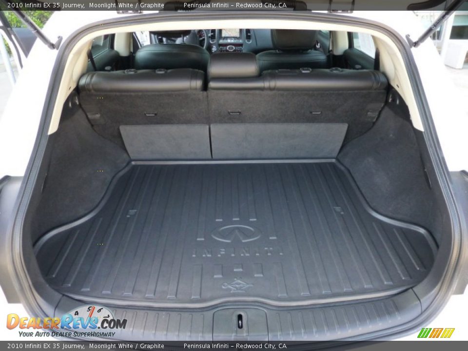 2010 Infiniti EX 35 Journey Moonlight White / Graphite Photo #14