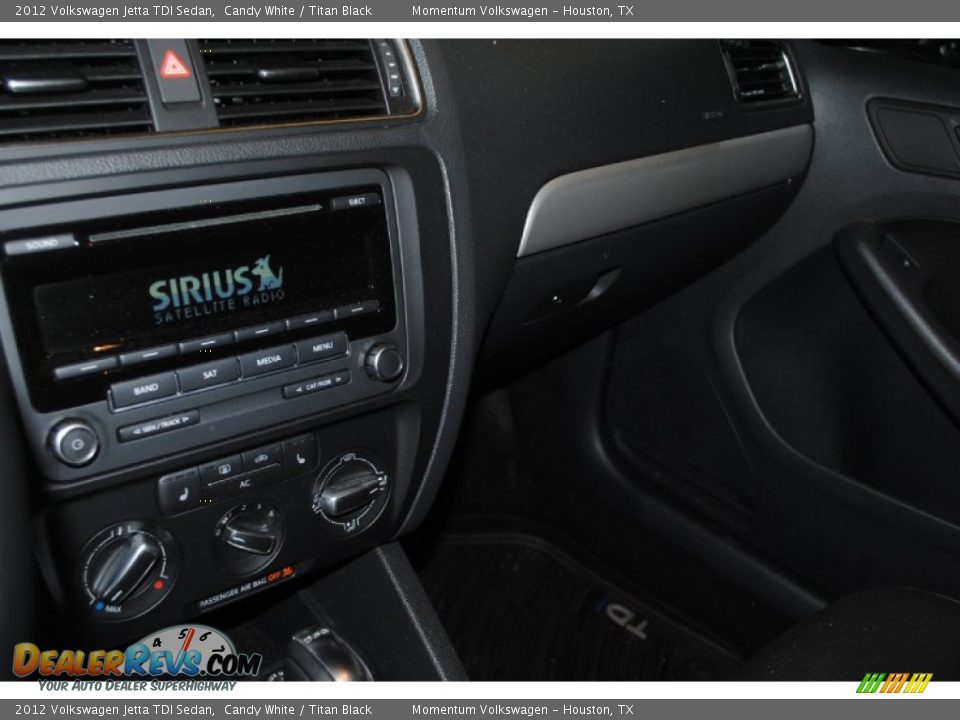 2012 Volkswagen Jetta TDI Sedan Candy White / Titan Black Photo #13