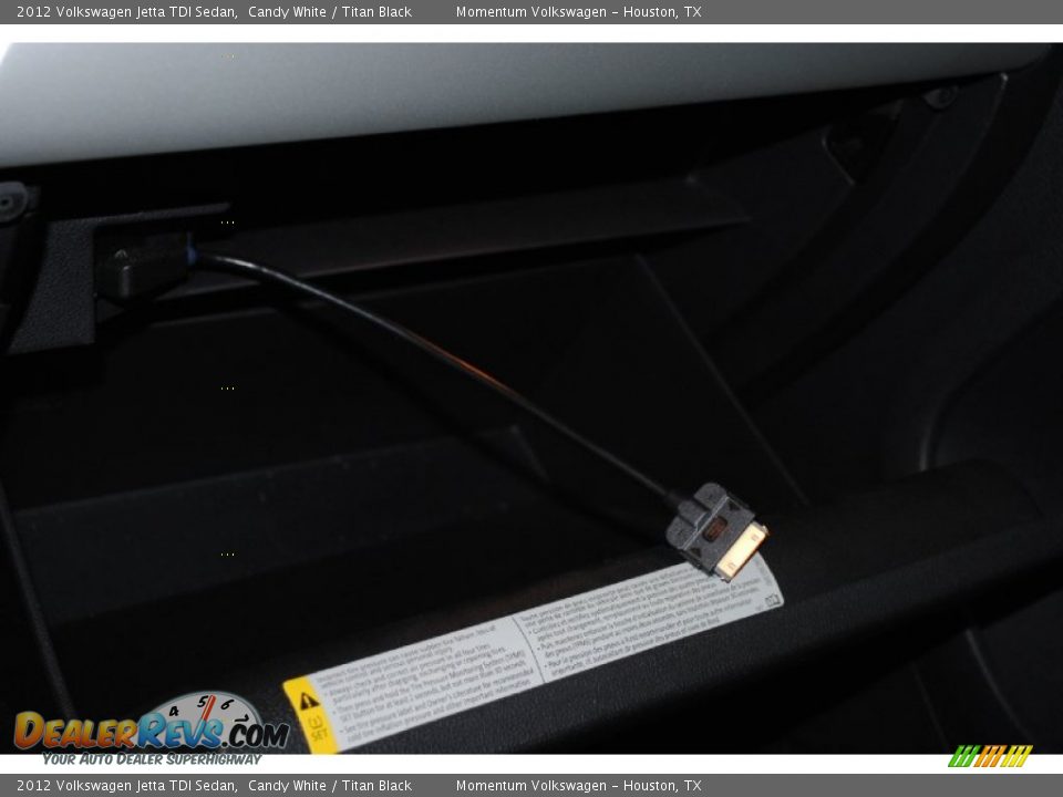 2012 Volkswagen Jetta TDI Sedan Candy White / Titan Black Photo #14