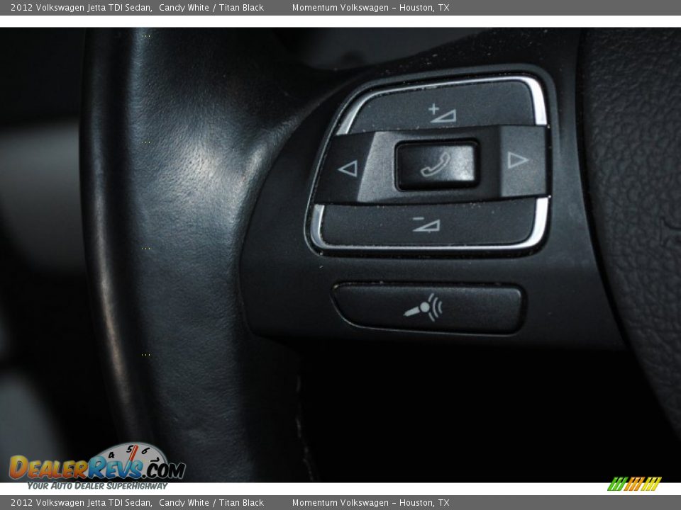 2012 Volkswagen Jetta TDI Sedan Candy White / Titan Black Photo #18
