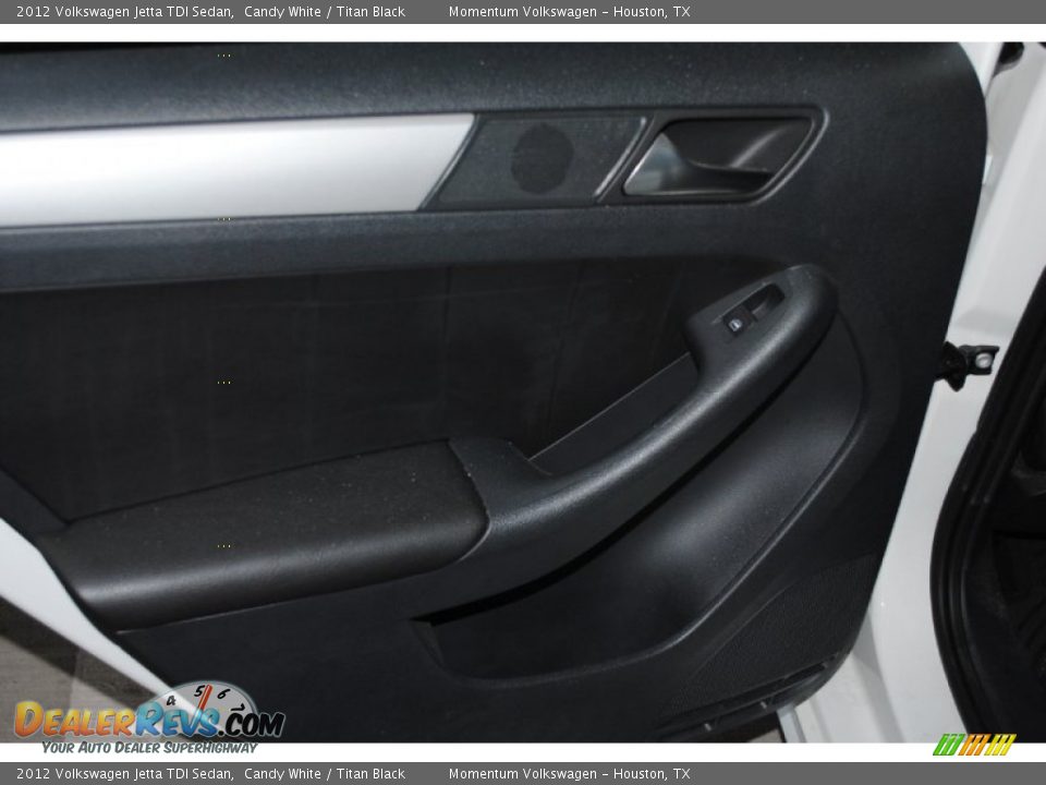 2012 Volkswagen Jetta TDI Sedan Candy White / Titan Black Photo #19